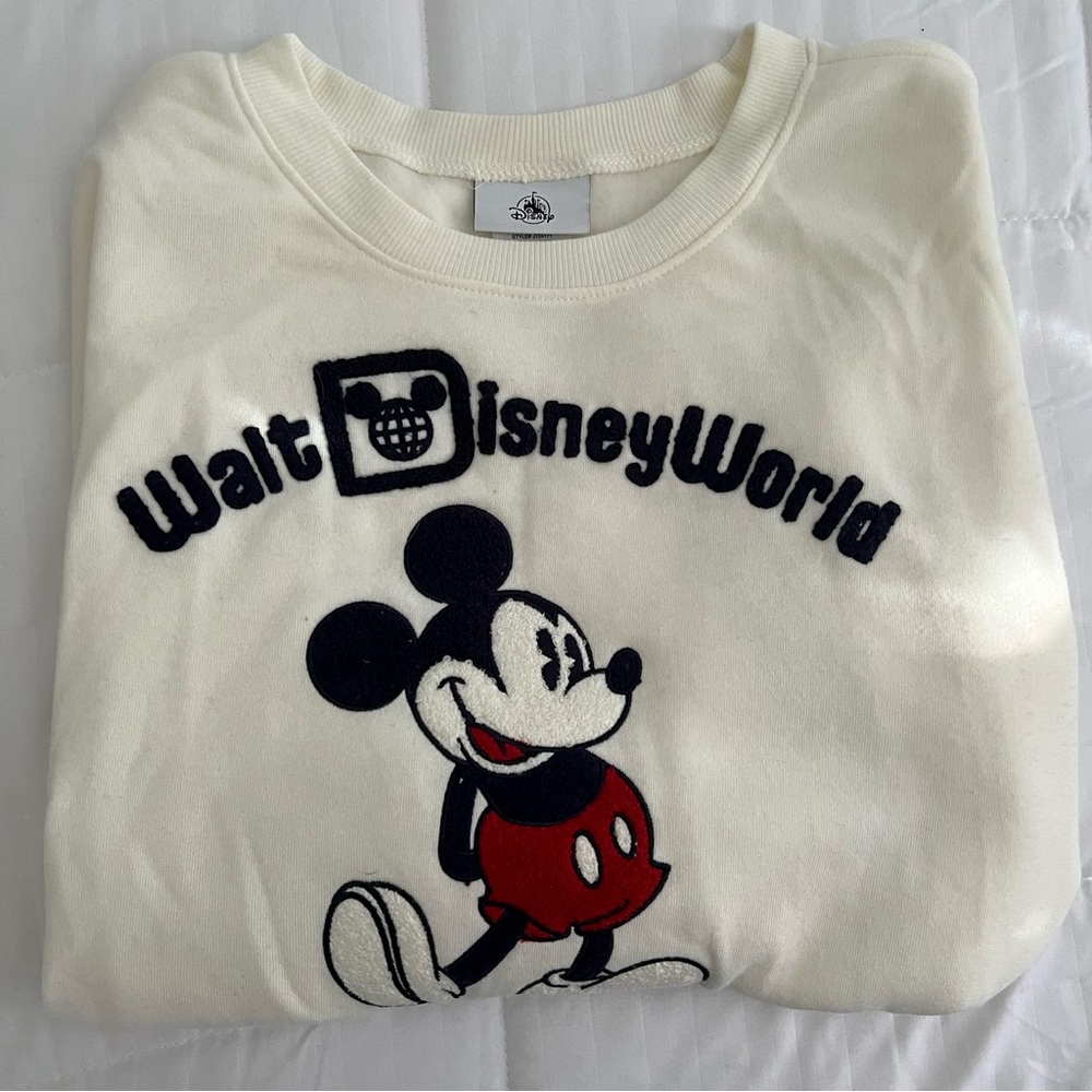 Disney World Cropped Sweatshirt